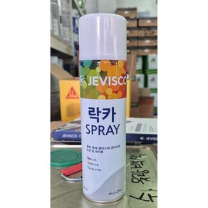 제비스코 락카스프레이 철재 목재등 도장 및 보수용, 1개, 420ml, 연회색