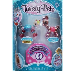 Twisty Petz Seies 3 3-Pack Miss Unigloss Unicon Rosey Doe Fawn&Hidden Supise 한정판 재고소진임박 크리스마스선물, 혼합, 1개