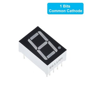 TZT 0.56 인치 LED 디스플레이 아두이노용 7 세그먼트 비트 2 비트 3 비트 4 비트 디지트 튜브 레드 커먼, 1개