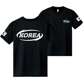 기능성 반팔티 쿨론 코리아 아미 티셔츠 써클 KOREA 백프린팅 그래픽 티셔츠 남성 반팔