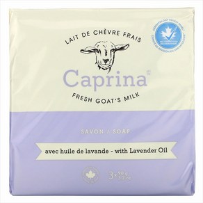 Fesh Goats Milk Soap Ba Lavende Oil 3 90g, One Colo, One Size