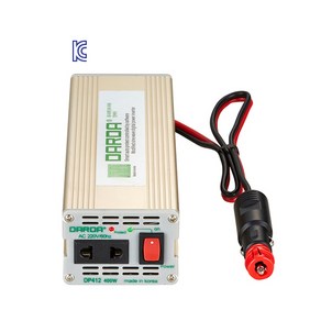 다르다 유사계단파 인버터 DP412 [DC12V-max 400W], 1개