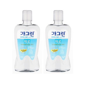 가그린 750ml 제로X2 사은품 100ml, 2개