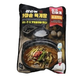 장순필 가마솥 육개장 육개탕 600g 10봉, 1kg, 1개