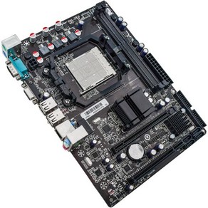 HUIOP AMD CPU용 메인보드 메인 보드 컴퓨터 마더보드 LGA938 CPU 지원 AM3 FX 시리즈 프로세서로 32G 1066HMz 1333HMz Realtek 100M