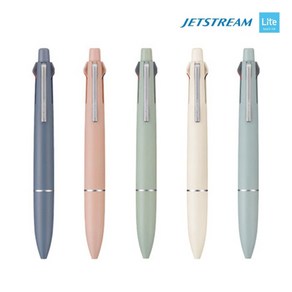 유니 제트스트림 라이트 터치 0.5mm 멀티펜 4색 볼펜+샤프 4&1 MSXE5-LS-05, 스틸 블루, 스틸블루