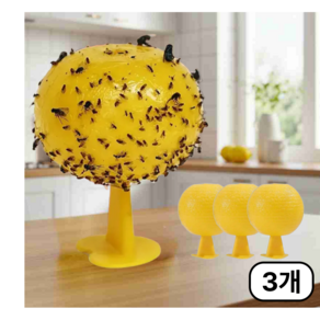 DY 초파리트랩 날파리끈끈이 나방 파리 초파리없애는법, 3개, 1