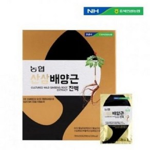 충북인삼농협 산삼배양근 70ml x 30포 부모님 명절 선물 세트, 1개