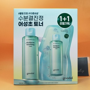 1+1 구달 어성초 히알루론 수딩 토너 350mL + 350mL 상세설명에서몇갠지꼭확인, 2개