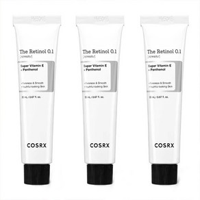 본사정품)[인기상품]코스알엑스 더 레티놀 0.1 크림 20ml Cosx 코스알엑스크림 판테놀크림 코스알엑스밸런시움 코스알엑스디판테놀, 3개