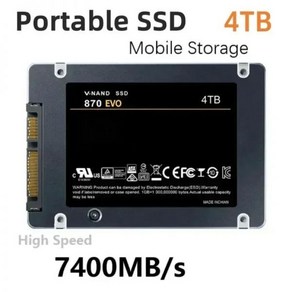 샤오미 Mijia 노트북 마이크로 컴퓨터 데스크탑용 솔리드 스테이트 디스크 SSD 870 EVO 1TB 2TB 내장 HDD 하드 드라이브 Sata3 2.5 인치 4TB, Type-C