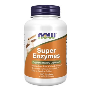 나우푸드 Super Enzymes 타블렛