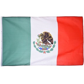 멕시코 대형 국기 깃발 게양기 mexico flag 응원, 1개, 1개