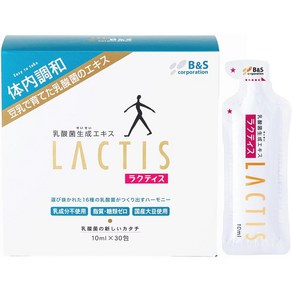 LACTIS 락티스 유산균 생성 액기스 10ml x 30포, 1개