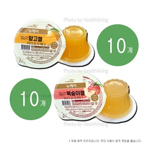 뉴케어 복숭아젤 (100gX10개)+뉴케어 망고젤 (100gX10개), 100g, 1세트, 100g