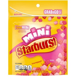 STARBURST Favereds Fruit Chewy Candy Grab N Go 226.8g(8온스) 백