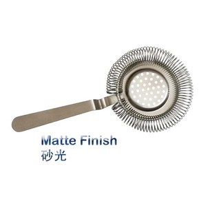 211676 칵테일 스트레이너 호프만 바 음료 도구 디럭스, Matte Finish, 1개