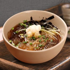 [냉면家]메밀소바 냉면 10인분 (사리 2kg + 메밀소바육수 300g x 10봉), 1