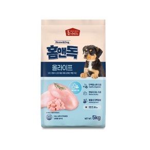 대한사료 홈앤독 올라이프, 2개, 5kg