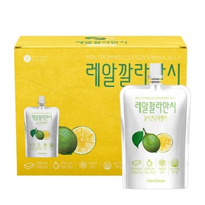 바로푸드 레알깔라만시 콜라겐 곤약젤리, 150ml, 10개