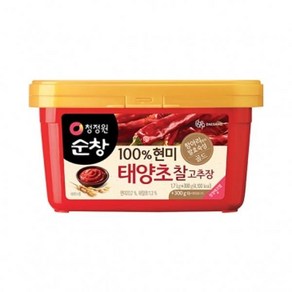 청정원 순창 100% 현미 태양초 찰고추장 / 1.7Kg, 1개