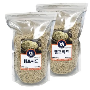 어썸티 캐나다 햄프씨드, 2개, 1kg