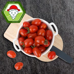 [전대표] 충남 부여 굿뜨래 대추방울토마토 2kg 1~3번과 / mini tomato / 산지직송, 1박스, 2kg(1~3번과)