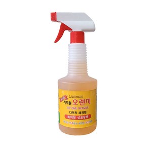 [랜드마크코리아]지피원오렌지600ml/다목적오렌지세제, 상세내용표시, 1개, 600ml