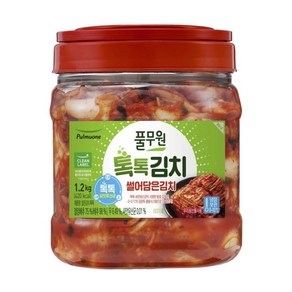 풀무원 톡톡 썰은김치 PET, 1.2kg, 1개