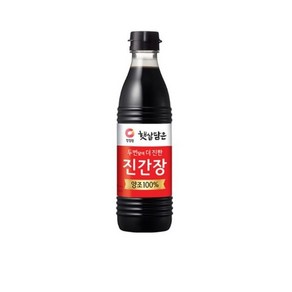 청정원 두번달여 더 진한 진간장, 188ml, 1개