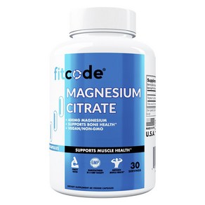 핏코드 Magnesium Citate 400mg 베지 캡슐, 60정, 1개