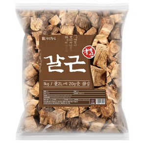 건강중심 국산 갈근 칡 뿌리 1kg, 1개