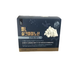 천잠 엘실크아미노산 75포 고함량 프리미엄순도 100% 단백질 실크 분말, 75g, 1개