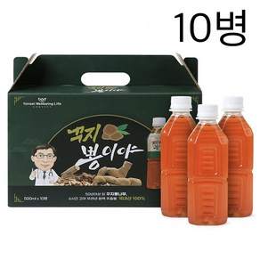 국내산 100% 꾸지뽕나무 원액 꾸지뽕이야 500ml, 10병, 10개