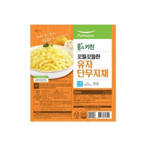 풀무원 풀스키친 꼬들꼬들한 유자 단무지채, 5개, 1kg