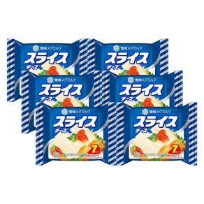 유키지루시 슬라이스 치즈 7입 (112g) x 6개, 112g