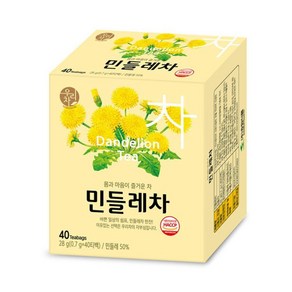 송원 민들레차 40T, 1개, 40개입, 700mg