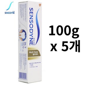 센소다인 멀티케어 치약 (100그램 5개입), 5세트, 100g