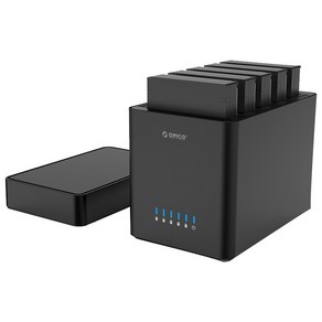 오리코 5Bay SATA to USB3.0 데이터스토리지 DS500, 5베이 USB-C, 1개