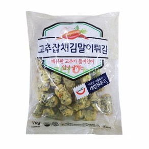 상세설명참조 세미원 고추잡채 김말이튀김 1kg, 1개