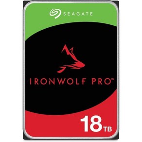 Seagate재인증 IonWolf Po 16TB NAS 내장 하드 드라이브 HDD - CMR 3.5인치 SATA 6Gb/s 7200RPM 256MB 캐시RAID 네트워크 연, HDD Po(New), 18TB