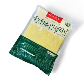 [샐러드미인] 샐러드&푸딩 1kg 골라담기, 에그포테이토 샐러드 1kg, 1개