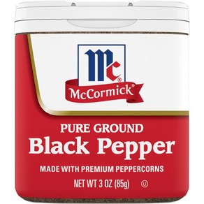 McCormick 맥코믹 블랙 페퍼 그라운드 후추 가루 85g x12팩