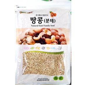 비앤지 너츠스토리 땅콩분태 1kg, 1개