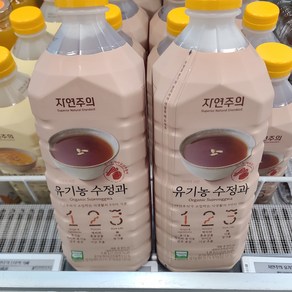 자연주의 유기농 수정과, 2개, 1.8L