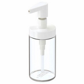 이케아 타칸 물비누통 200ml 화이트 17cm 유리 폴리에틸렌, 기본색상, 1개