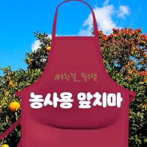 농산물 수확용 앞치마 ( 작물 과일 작업용 앞치마), A형(소)_길이 34cm, 1개