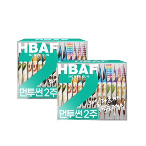 HBAF 바프 먼투썬 하루견과 2주 바프견과 견과류, 2개, 280g