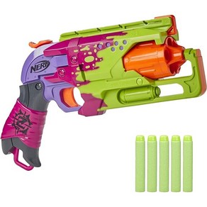 NERF - - (Amazon 좀비 스트라이크 해머 샷 블래스터 풀백 해머 블라스트 액션 공식 좀비 스트라이크 다트 5개