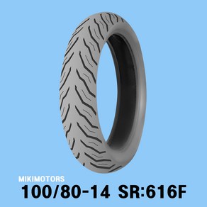 SHINKO 신흥 신코 타이어 14인치 PCX19년 피씨엑스19년 타이어앞 100/80-14 SR616F, 1개